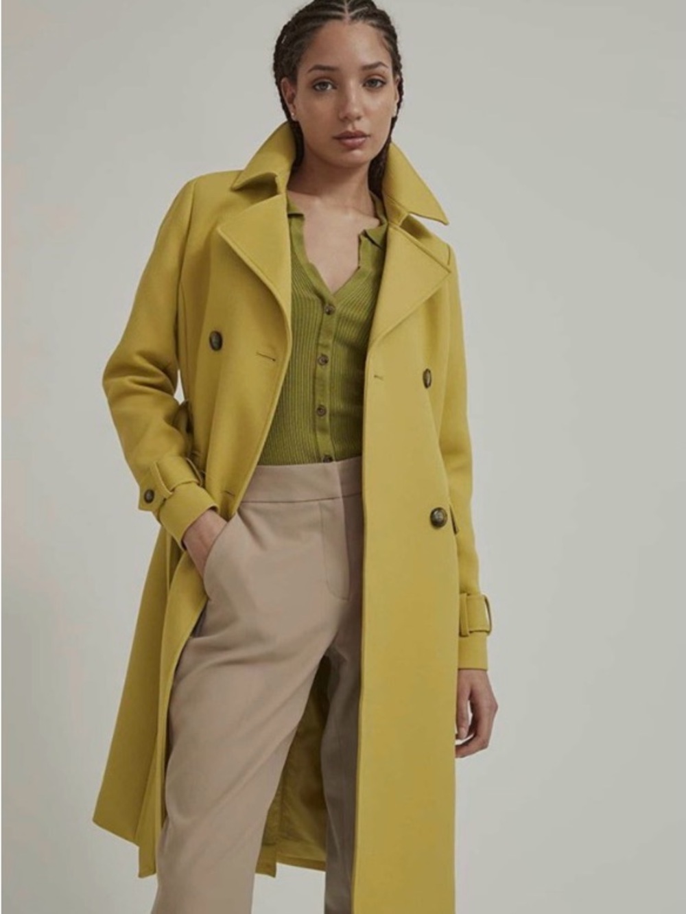 NWOT RW & CO peacoat in large fall/spring/